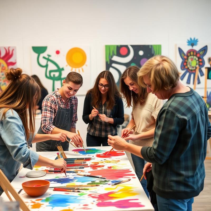 Joiner art workshop event
