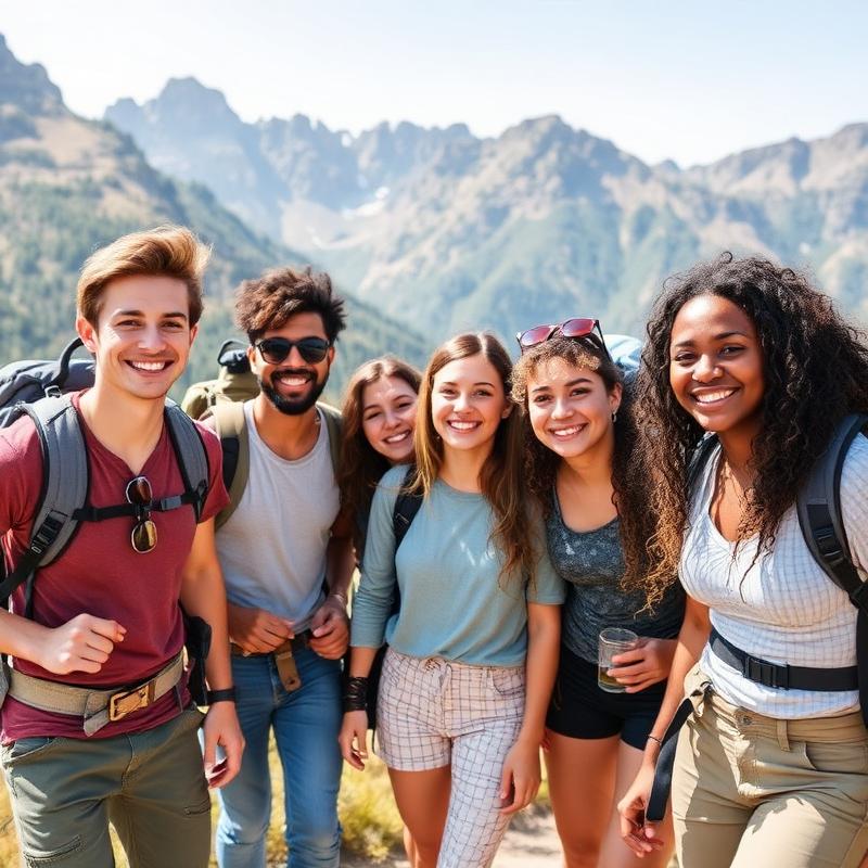 Hiking group