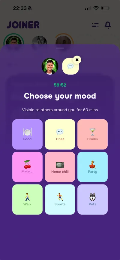 Select your mood