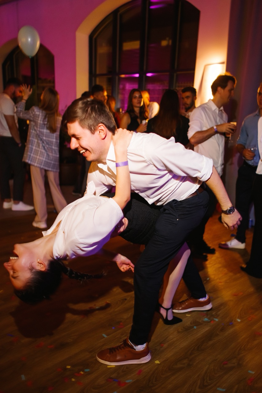 Dancing couple
