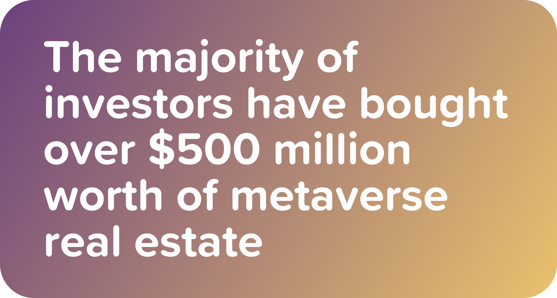 Users Continue to Invest in The Metaverse